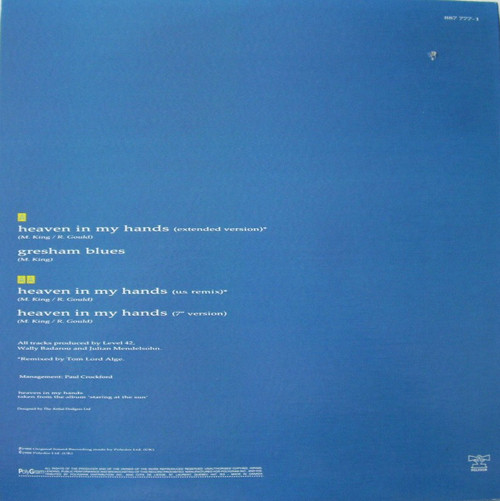 Level 42 - Heaven In My Hands | Polydor (887 777-1) - 2 Level 42 - Heaven In My Hands | Polydor (887 777-1) - 2