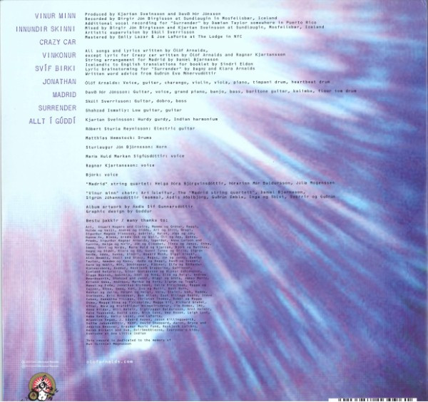 Ólöf Arnalds - Innundir Skinni | One Little Indian (TPLP1065) - 2