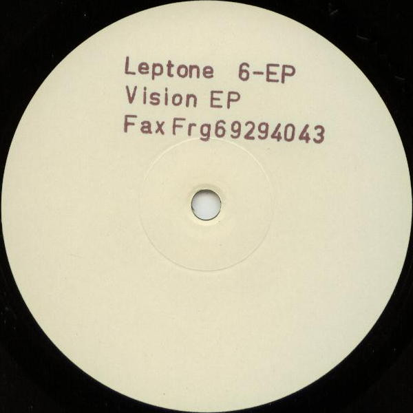 The Vision - Gyroscopic EP | Cyclotron (Leptone 06/EP) - main The Vision - Gyroscopic EP | Cyclotron (Leptone 06/EP) - main