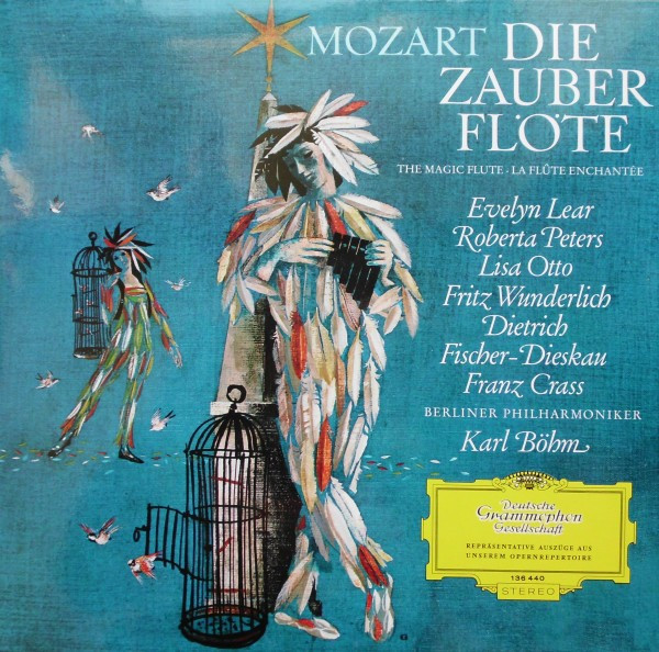 Wolfgang Amadeus Mozart - Karl Böhm , Berliner Philharmoniker - Die Zauberflöte | Deutsche Grammophon (136 440) - main