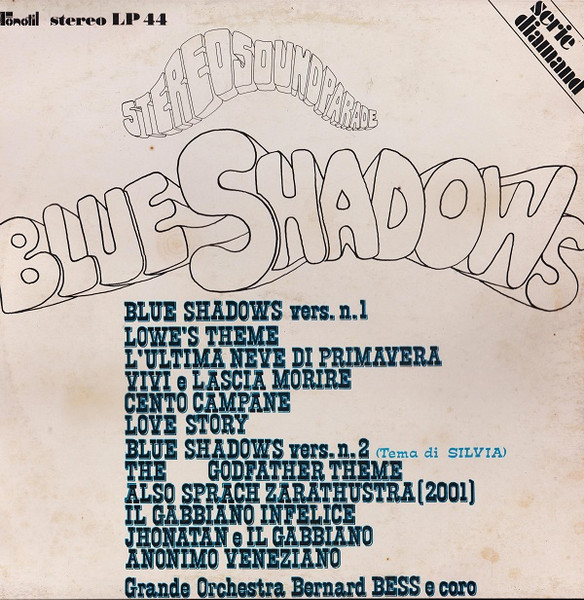 Grande Orchestra Bernard Bess E Coro - Blue Shadows | Fonotil (LP 44) - 2