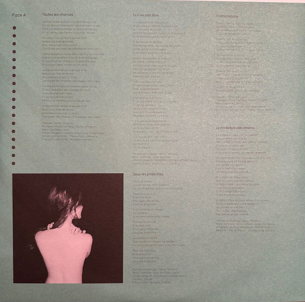 Mara Tremblay - Tu M'Intimides (RSD2025) [Vinyl] | Audiogram (AD10259) - 3
