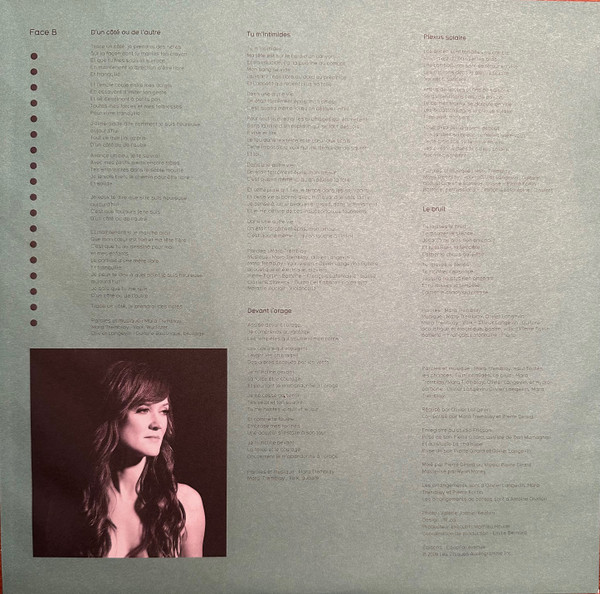 Mara Tremblay - Tu M'Intimides (RSD2025) [Vinyl] | Audiogram (AD10259) - 4