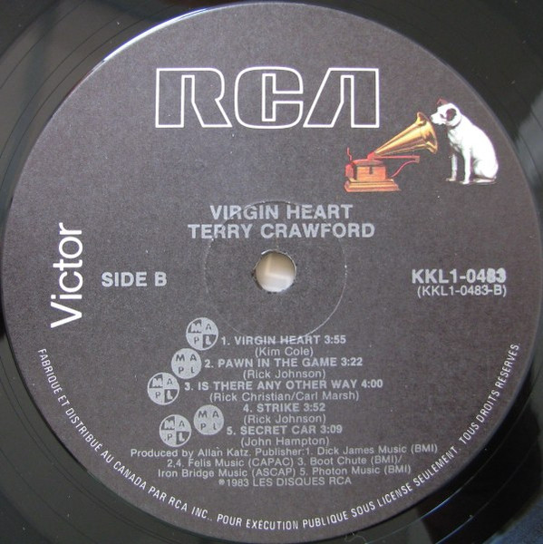 Terry Crawford - Virgin Heart [Vinyl] | RCA Victor (KKL1-0483) - 4