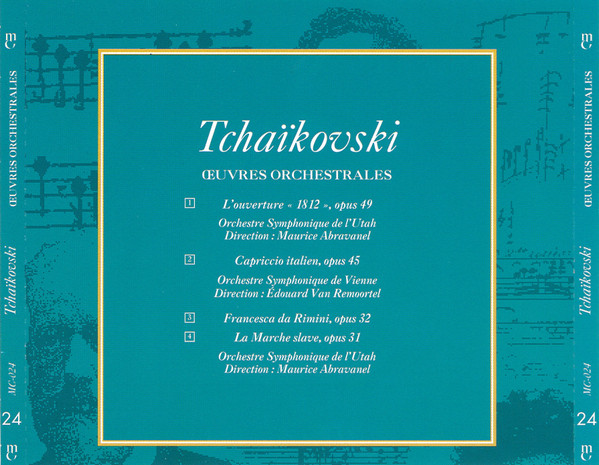 Pyotr Ilyich Tchaikovsky - Oeuvres Orchestrales Dont L'Ouverture ''1812'', Opus 49 | Marshall Cavendish (MC-024) - 4