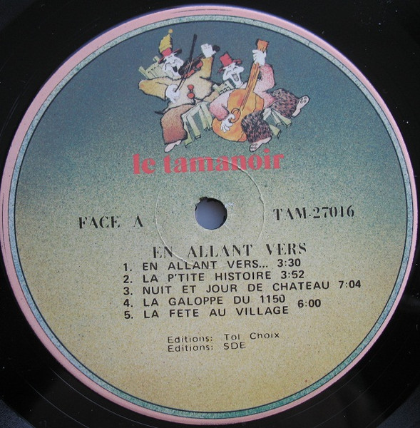 En Allant Vers - En Allant Vers... [Vinyl] | Le Tamanoir (TAM 27016) - 4