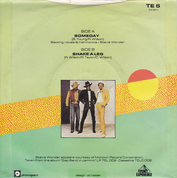The Gap Band - Someday | Total Experience Records (TE 5) - 2 The Gap Band - Someday | Total Experience Records (TE 5) - 2