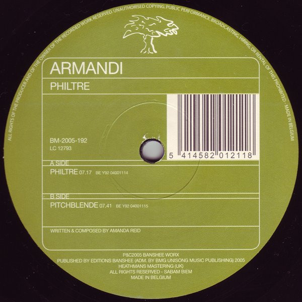 Armandi - Philtre | Bonzai Music (BM-2005-192)