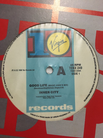 Inner City - Good Life | 10 Records (TENX 249)