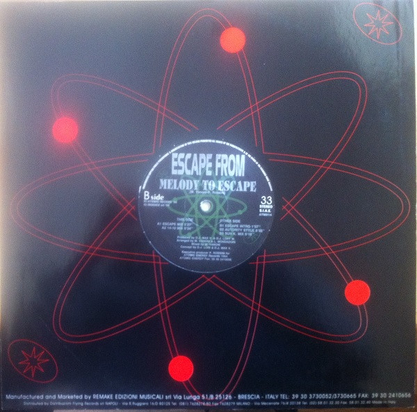 Escape From - Melody To Escape | Atomic Energy Records (ATM014) - 4 Escape From - Melody To Escape | Atomic Energy Records (ATM014) - 4
