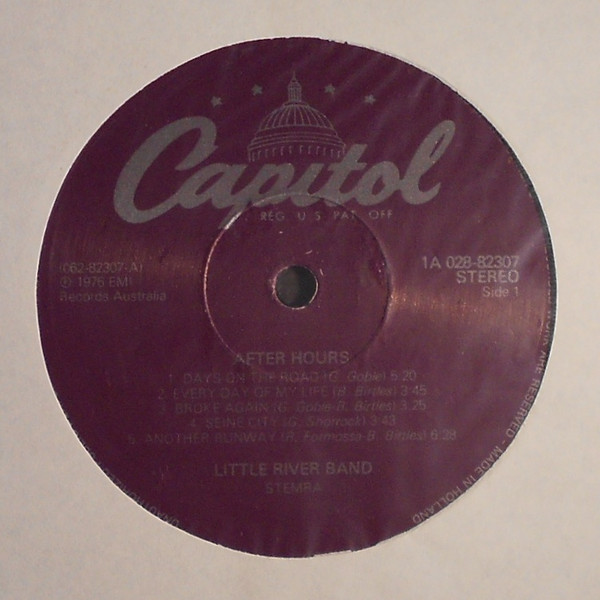 Little River Band - After Hours | EMI (1A 028-82 307) - 3