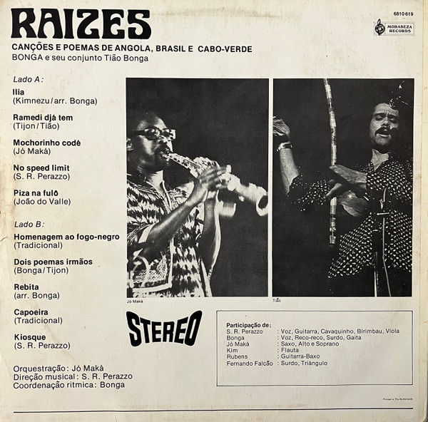 Bonga - Raizes | Morabeza Records (6810 619) - 2