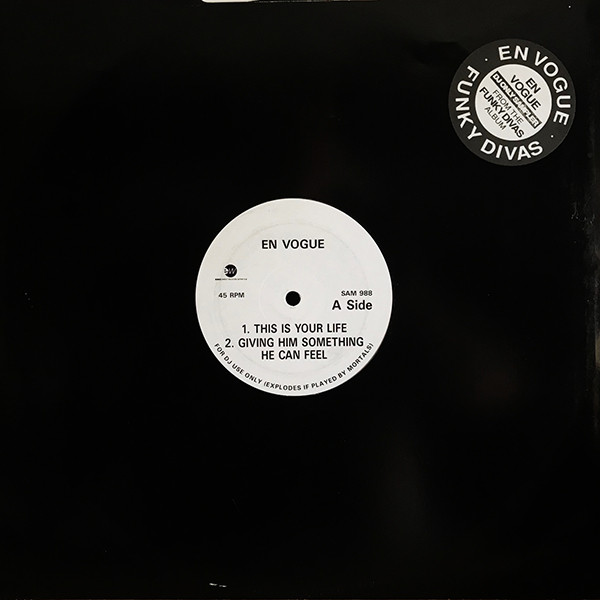 En Vogue - Funky Divas (DJ Only Sampler) | EastWest Records America (SAM 988)