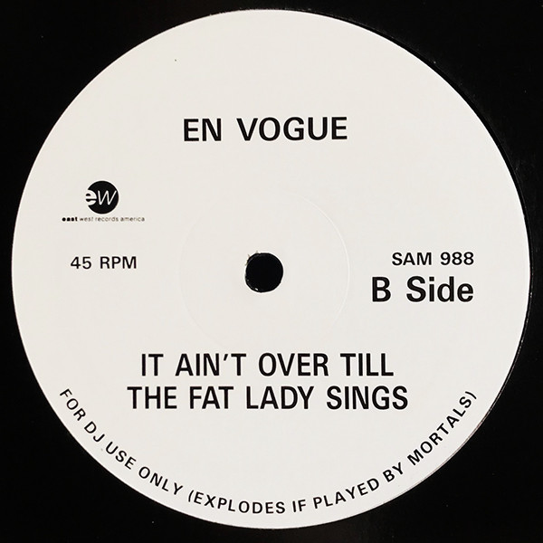 En Vogue - Funky Divas (DJ Only Sampler) | EastWest Records America (SAM 988) - 3 En Vogue - Funky Divas (DJ Only Sampler) | EastWest Records America (SAM 988) - 3