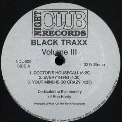 Black Traxx - Volume III | Night Club Records (NCL-005)