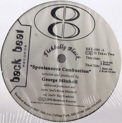 Fishbelly Black - Spontaneous Combustion | Backbeat Records (BBZ-104)