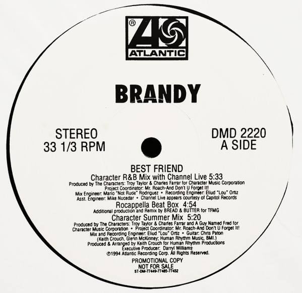 Brandy - Best Friend | Atlantic (DMD 2220)
