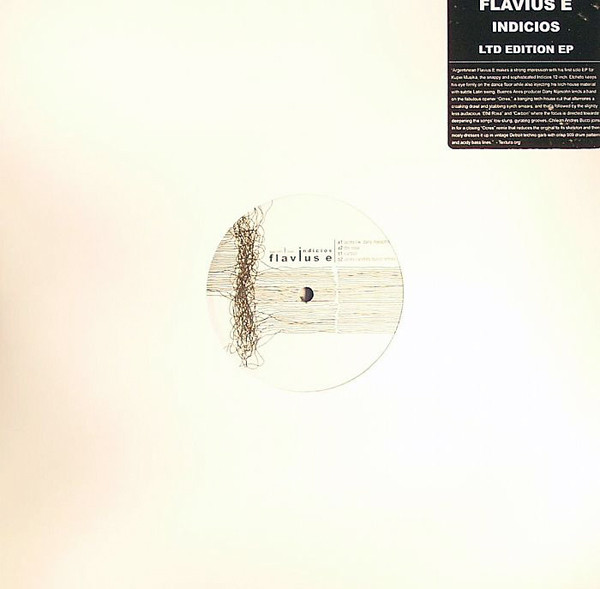 Flavius E. - Indicios | Kupei Musika (Kupei12S07) - main Flavius E. - Indicios | Kupei Musika (Kupei12S07) - main