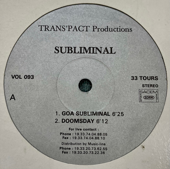 Goa Subliminal