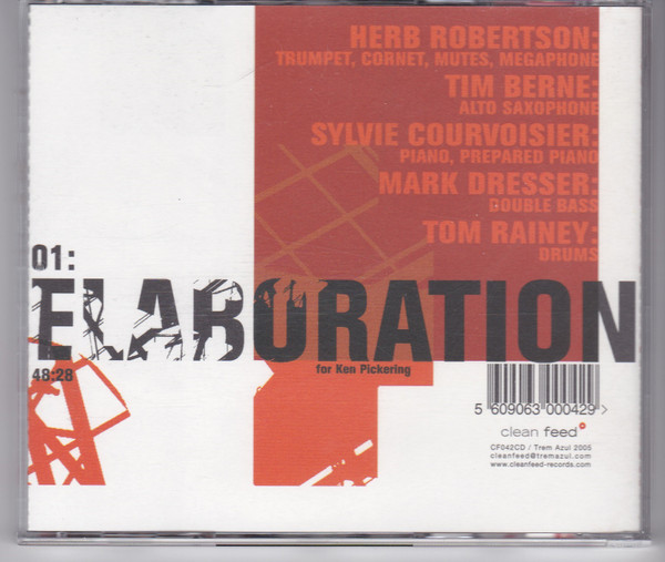 Herb Robertson NY Downtown Allstars - Elaboration | Clean Feed (CF042CD) - 2