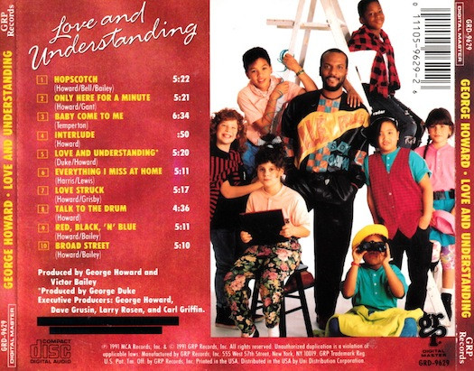 George Howard - Love And Understanding | GRP (GRD-9629) - 2