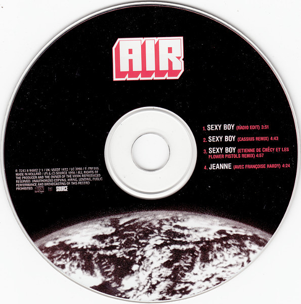 AIR - Sexy Boy | Source (7243 8 94802 2 1) - 3