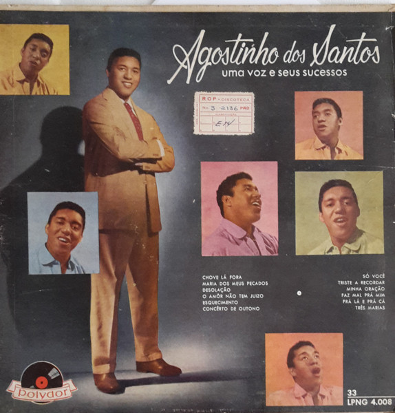 Agostinho Dos Santos - Uma Voz E Seus Sucessos | Polydor (LPNG 4.008)