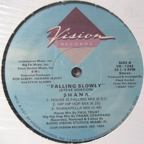 Shana - Falling Slowly | Vision Records (VR-1242) - main