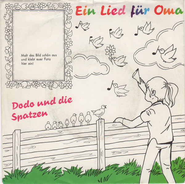 Dodo Und Die Spatzen - Ein Lied Für Oma | Raton (RT 1013)