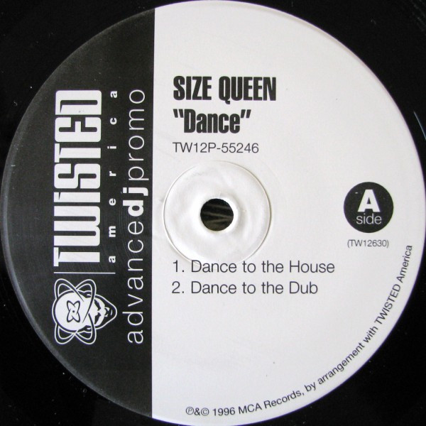 Size Queen - Dance / Horny | Twisted America Records (TW12P-55246)