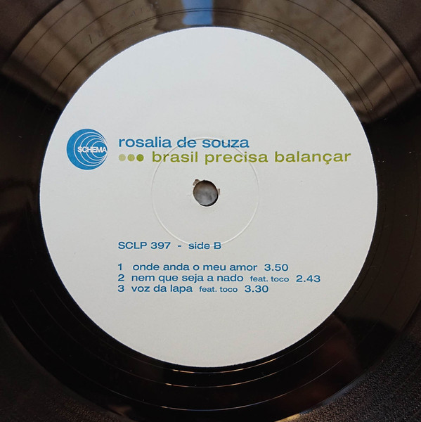 Rosalia De Souza - Brasil Precisa Balançar | Schema (SCLP 397) - 4 Rosalia De Souza - Brasil Precisa Balançar | Schema (SCLP 397) - 4