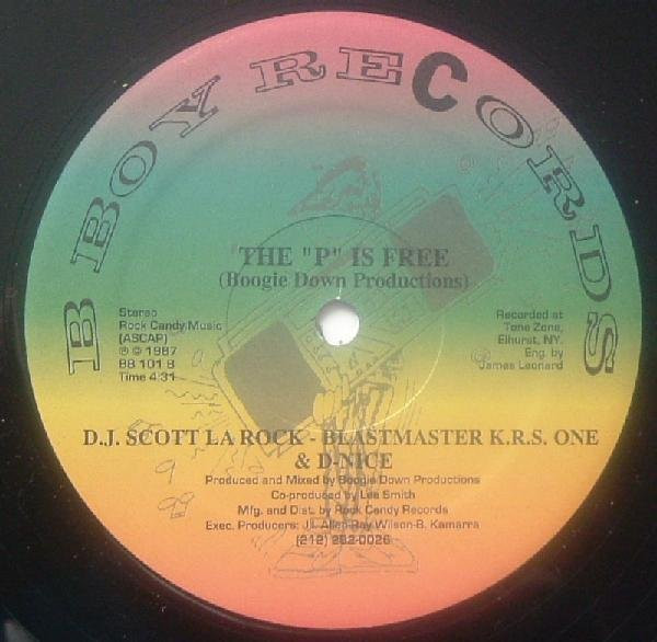 DJ Scott La Rock - KRS-One & D-Nice - South Bronx | B-Boy Records (BB 100) - 2 DJ Scott La Rock - KRS-One & D-Nice - South Bronx | B-Boy Records (BB 100) - 2