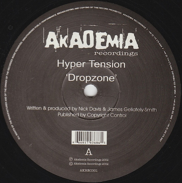 Hyper Tension - Drop Zone | Akademia (AKREC 001) - main