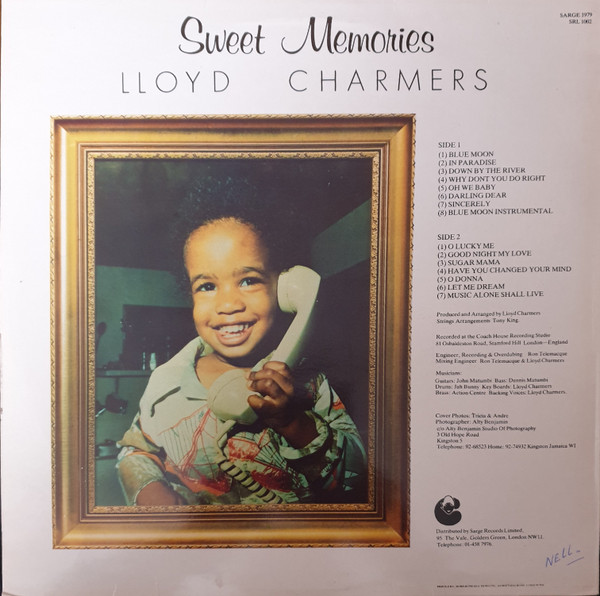 Lloyd Charmers - Sweet Memories | Sarge (SRL 1002) - 2 Lloyd Charmers - Sweet Memories | Sarge (SRL 1002) - 2