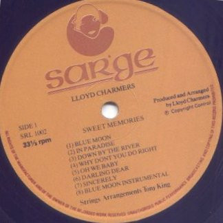 Lloyd Charmers - Sweet Memories | Sarge (SRL 1002) - 3 Lloyd Charmers - Sweet Memories | Sarge (SRL 1002) - 3