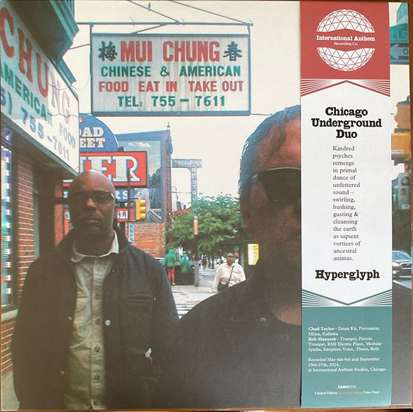 Chicago Underground Duo - Hyperglyph | International Anthem Recording Company (IARC0101) - main Chicago Underground Duo - Hyperglyph | International Anthem Recording Company (IARC0101) - main