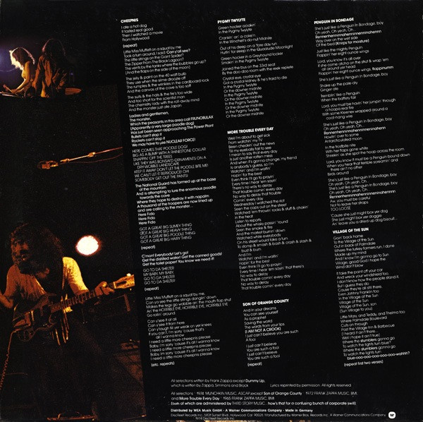 Frank Zappa / The Mothers - Roxy & Elsewhere | DiscReet (DIS 89 200) - 3 Frank Zappa / The Mothers - Roxy & Elsewhere | DiscReet (DIS 89 200) - 3