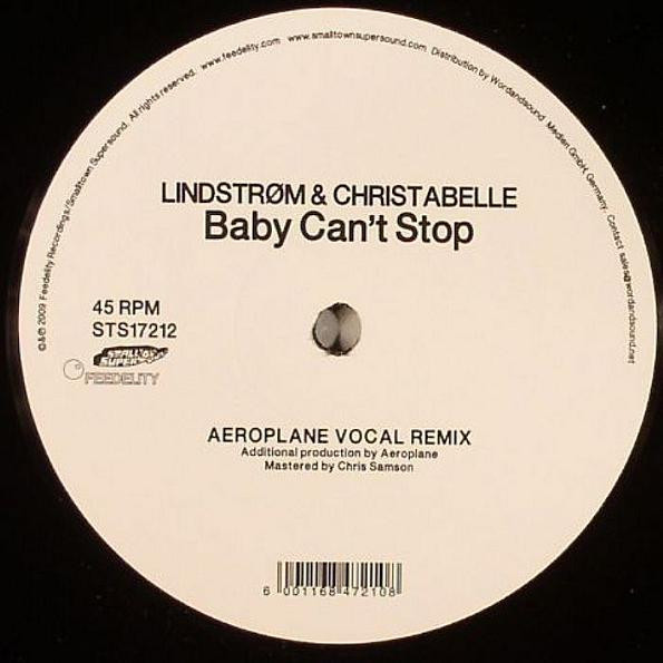Lindstrøm & Christabelle - Baby Can't Stop | Smalltown Supersound (STS17212)