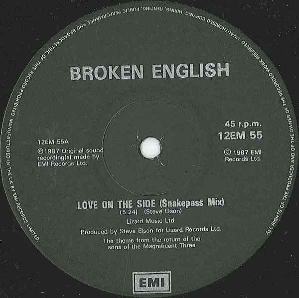 Broken English - Love On The Side | EMI (12 EM 55) - 3 Broken English - Love On The Side | EMI (12 EM 55) - 3