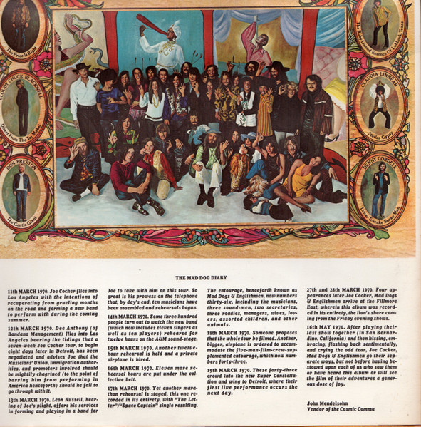 Joe Cocker - Mad Dogs & Englishmen | A&M Records (SP6002) - 3 Joe Cocker - Mad Dogs & Englishmen | A&M Records (SP6002) - 3