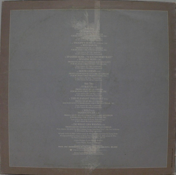 Billy Cobham - The Best Of Billy Cobham | Atlantic (W 50620) - 2