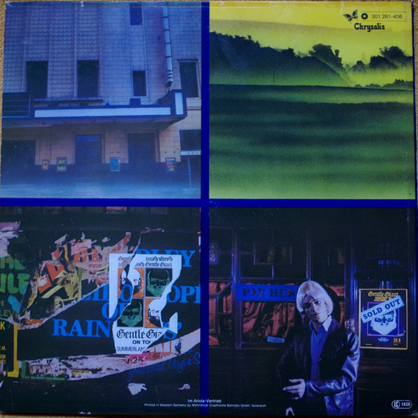 Gentle Giant - Playing The Fool | Chrysalis (301 281-406) - 3