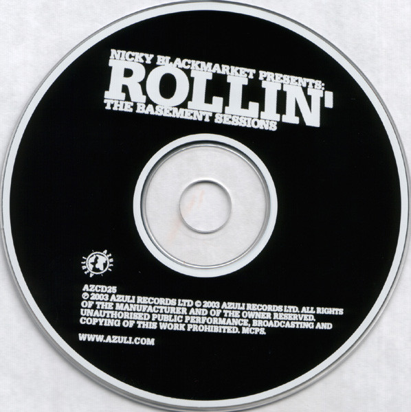 Nicky Blackmarket - Rollin' (The Basement Sessions) | Azuli Records (AZCD25) - 4