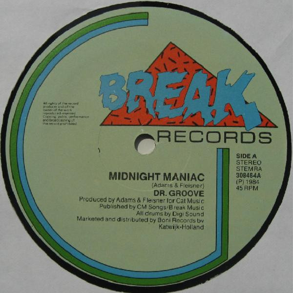 Dr. Groove - Midnight Maniac | Break Records (308464) - 3 Dr. Groove - Midnight Maniac | Break Records (308464) - 3