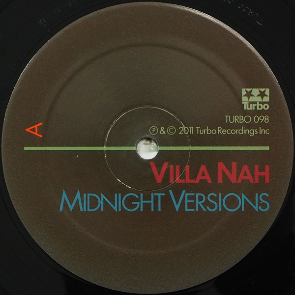 Villa Nah - Midnight Versions | Turbo (TURBO 098)