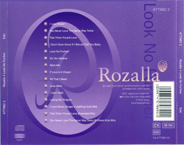 Rozalla - Look No Further | Epic (477982 2) - 4