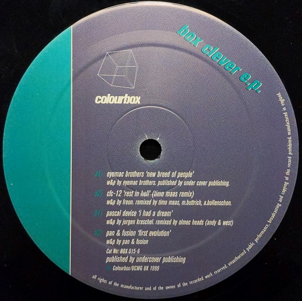 Various - Box Clever E.P. | Colourbox (BOX 015-6) - main