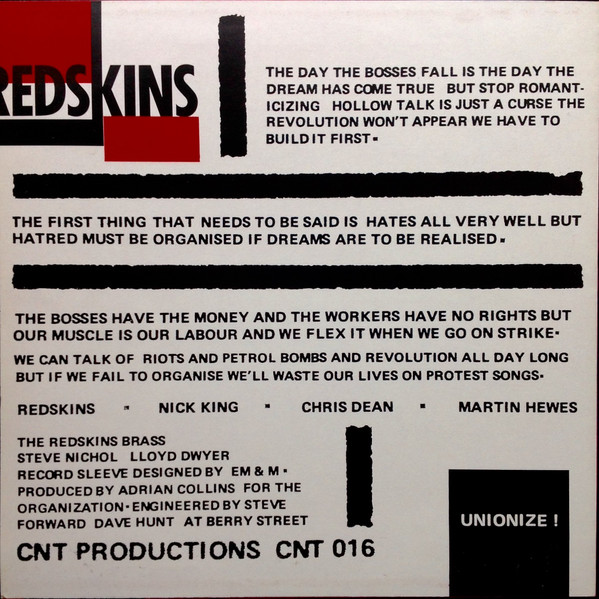 Redskins - Lean On Me! | CNT Productions (CNTX 16) - 2 Redskins - Lean On Me! | CNT Productions (CNTX 16) - 2