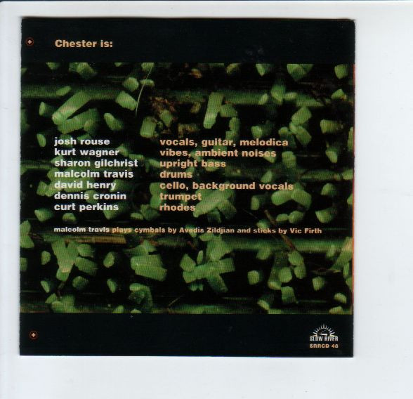 Josh Rouse + Kurt Wagner - Chester | Slow River Records (SRRCD 48) - 4