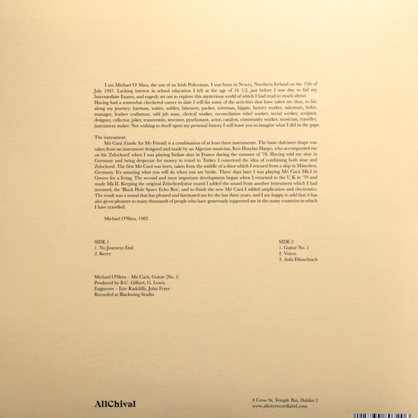 Michael O'Shea - Michael O'Shea | AllChival (ACMOSLPx1)